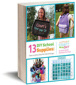 13 DIY School Supplies free eBook