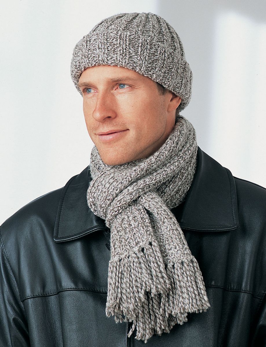 Men's Winter Hat and Scarf