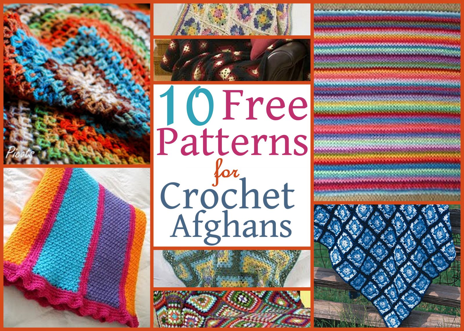 crochet afghans patterns free