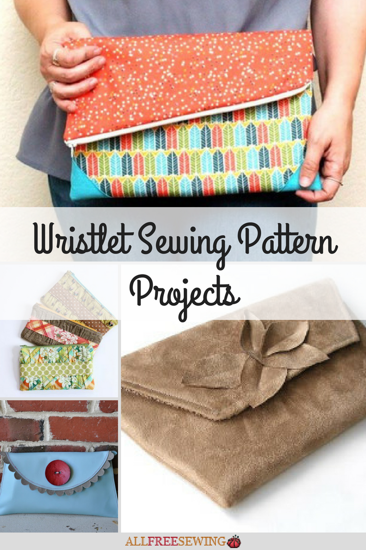12 Wristlet Sewing Pattern Projects | AllFreeSewing.com