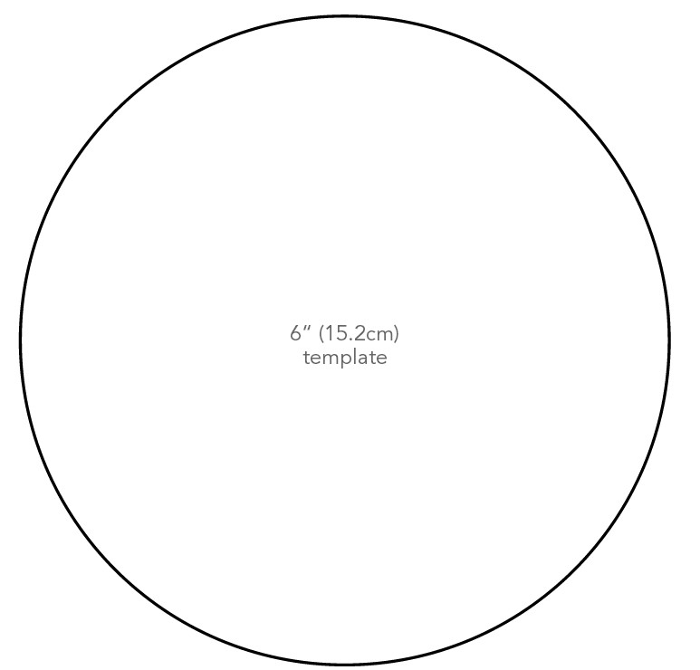 6-inch Circle Template