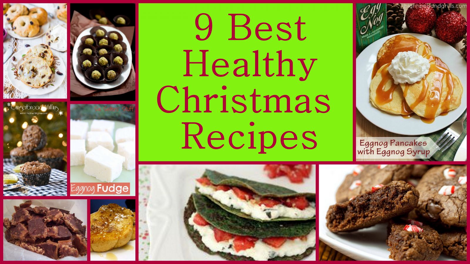 9 Best Healthy Christmas Recipes Favehealthyrecipes Com