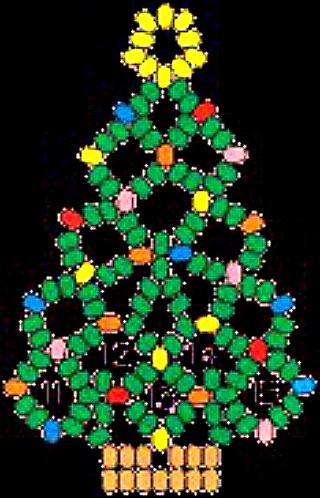 holiday beading patterns