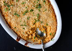 Beer and Butternut Squash Mac and Cheese