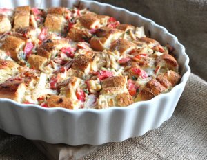 Buttery Crab Cake Pudding