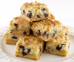 Chocolate Chip Coconut Awesome Bars