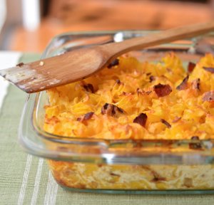 Gluten Free Mac and Cheese with Bacon