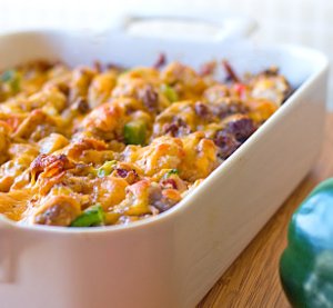Twisted Tater Tot Casserole