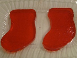 Christmas Jelly Soaps