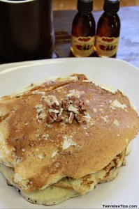Copycat Cracker Barrel Pecan Pancakes | AllFreeCopycatRecipes.com
