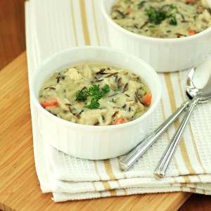 Copycat Panera Cream of Chicken and Wild Rice