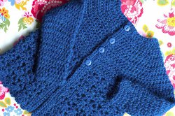 Picot and Lace Sweater Tutorial