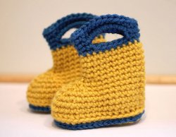 Crochet Rain Boots