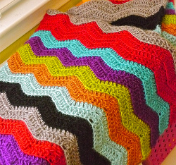 25 Colorful Crochet Afghan Patterns