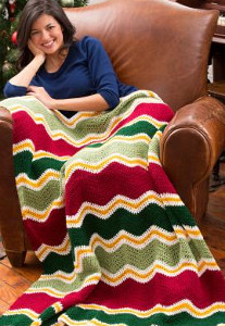 Christmas Chevron Crochet Pattern