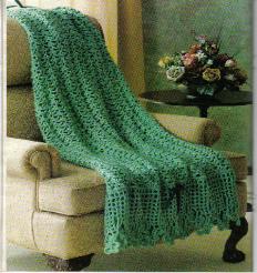 Irish Shamrocks Afghan