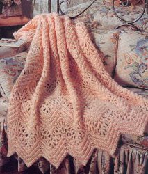 Victorian Lace Afghan