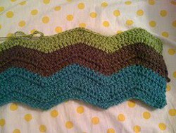 free crochet ripple afghan patterns for beginners