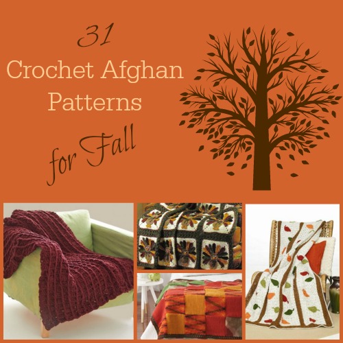 31 Crochet Afghan Patterns for Fall