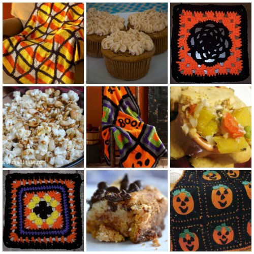 Eat and Crochet: 14 Halloween Crochet Patterns + Gluten Free Recipes