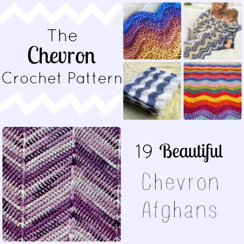 The Chevron Crochet Pattern: 19 Beautiful Chevron Afghans ...