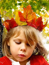 Autumn Leaf Crowns 