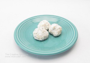 Easy Snowball Cookies 