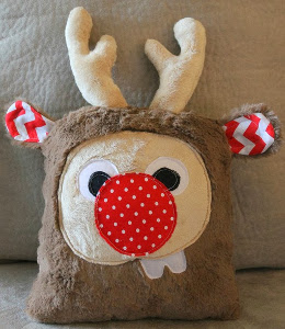 reindeer pillow pet