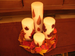Magical Fall Candles 