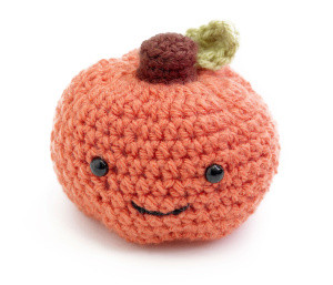 Cute as a Button Happy Pumpkin