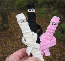 Popsicle Stick Mummies