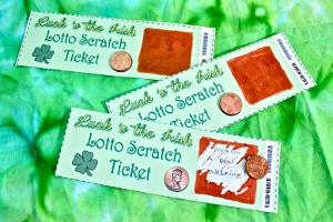 Luck of the Irish Lotto Scratch Tickets