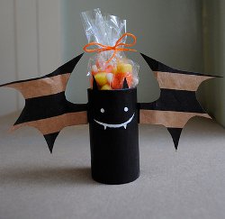 Playful Bats from Paper Bags 