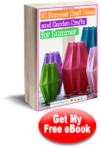 10 Summer Craft Ideas and Garden Crafts for Summer