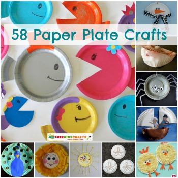 58 Paper Plate Crafts for Kids | AllFreeKidsCrafts.com