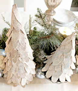 Classy Cardboard Christmas Trees