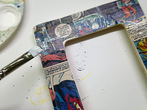 Comic Book Picture Frame