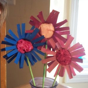 Delightful Recycled Daisies