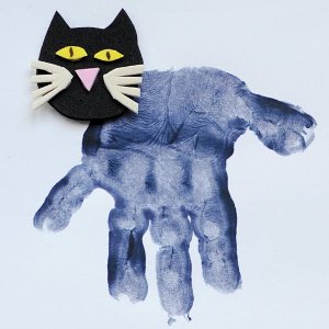 Handprint Black Cats