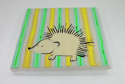 Porcupine DIY Wall Art