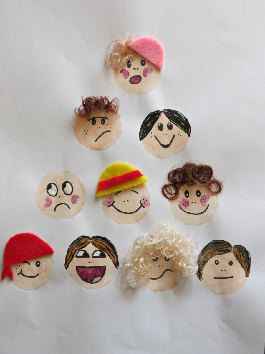 Funny Faces Portrait Art