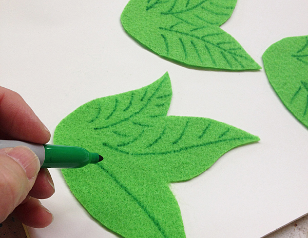 Plastic Spoon Bugs on a Branch