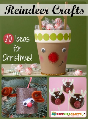 Christmas Crafts for Kids: 20 Reindeer Crafts | AllFreeKidsCrafts.com