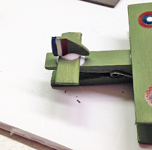 Clothespin Military Airplanes