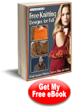 Free Knitting Designs for Fall: 8 Knit Sweater Patterns, Scarves, Bags and More eBook