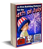 11 Free Knitting Patterns for 4th of July