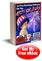 11 Free Knitting Patterns for the 4th of July Free eBook