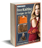 Free Knitting Designs for Fall: 8 Knit Sweater Patterns, Scarves, Bags and More