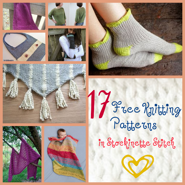 Knitting Stitch Patterns In Stockinette Stitch 17 Freebies