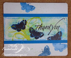 Beauteous Butterflies Thank You Card